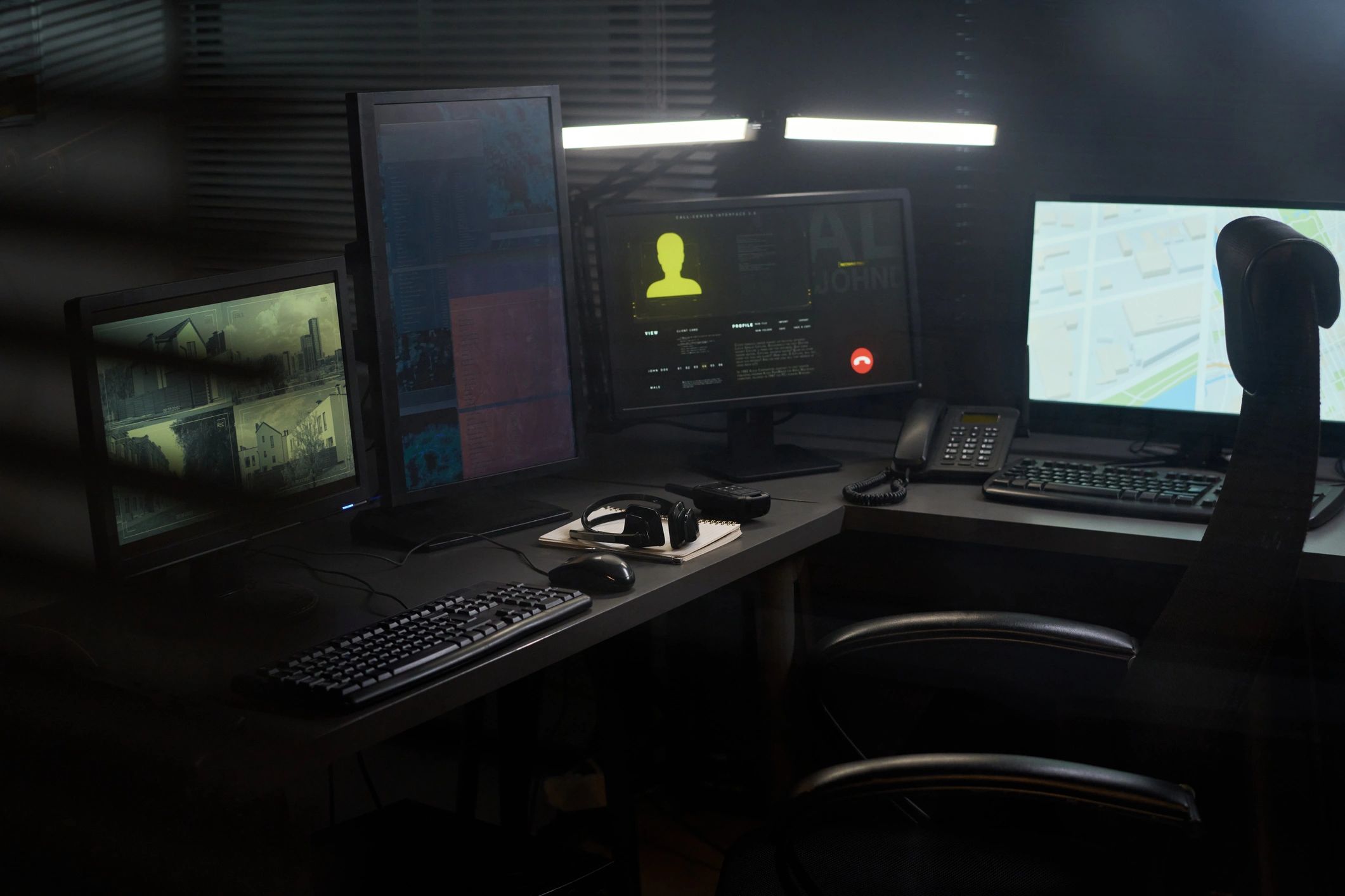 Digital operations screens in a modern control environment